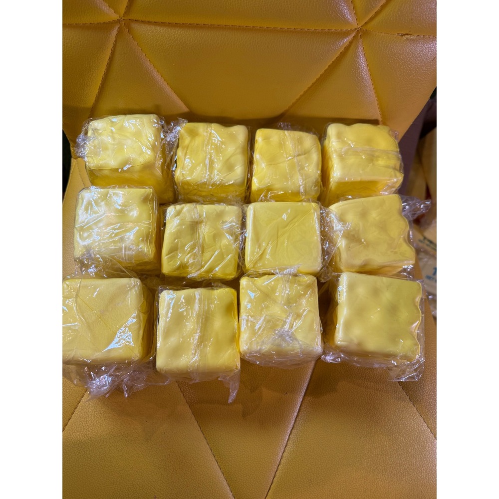 Slow Rise Yellow Cheese Squishy Sensory Stress Relief Toy